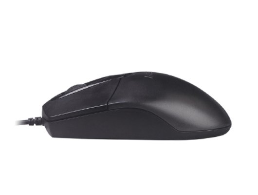 Мышь проводная A4Tech OP-720 черный (OP-720 USB BLACK)